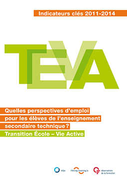 TEVA - Indicateurs 2011-2014 - Insertion professionnelle des élèves de l'enseignement secondaire technique (En résumé)